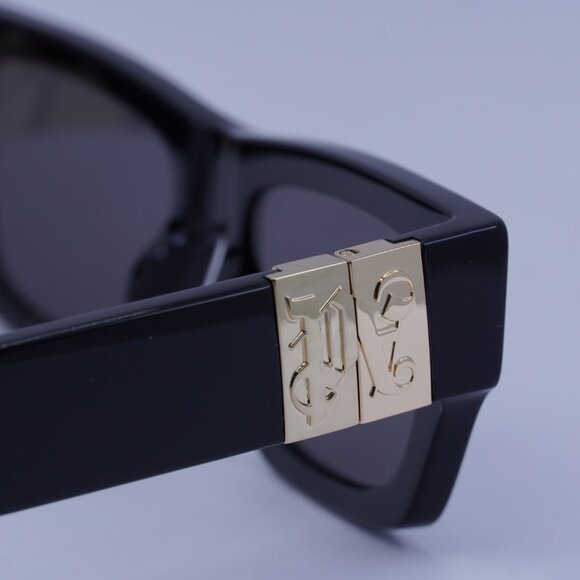 Palm Angels PERI10J MAGNOLIA 1007 Sunglasses Black Square Frame, Grey Lenses - Picture 5 of 10